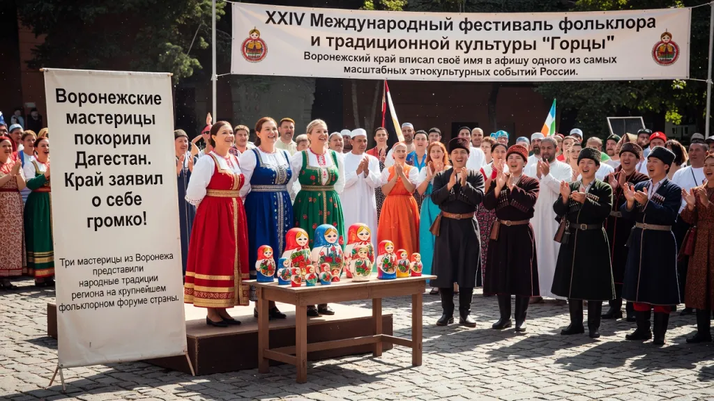 Воронежские мастерицы покорили Дагестан. Край заявил о себе громко!