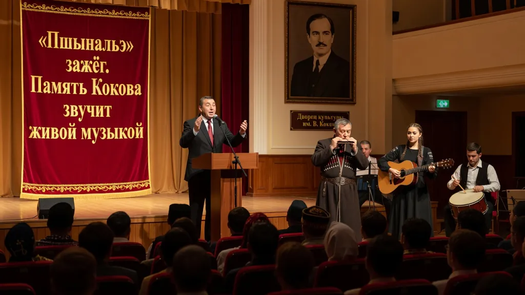 «Пшыналъэ» зажёг. Память Кокова звучит живой музыкой